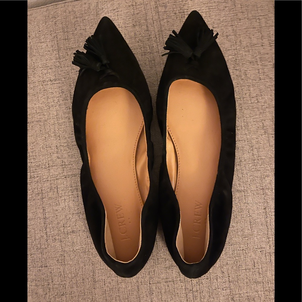 J Crew Suede Flats